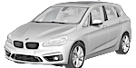 BMW F45 P129E Fault Code